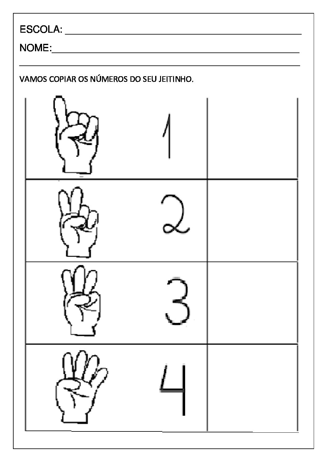 Atividades matemática