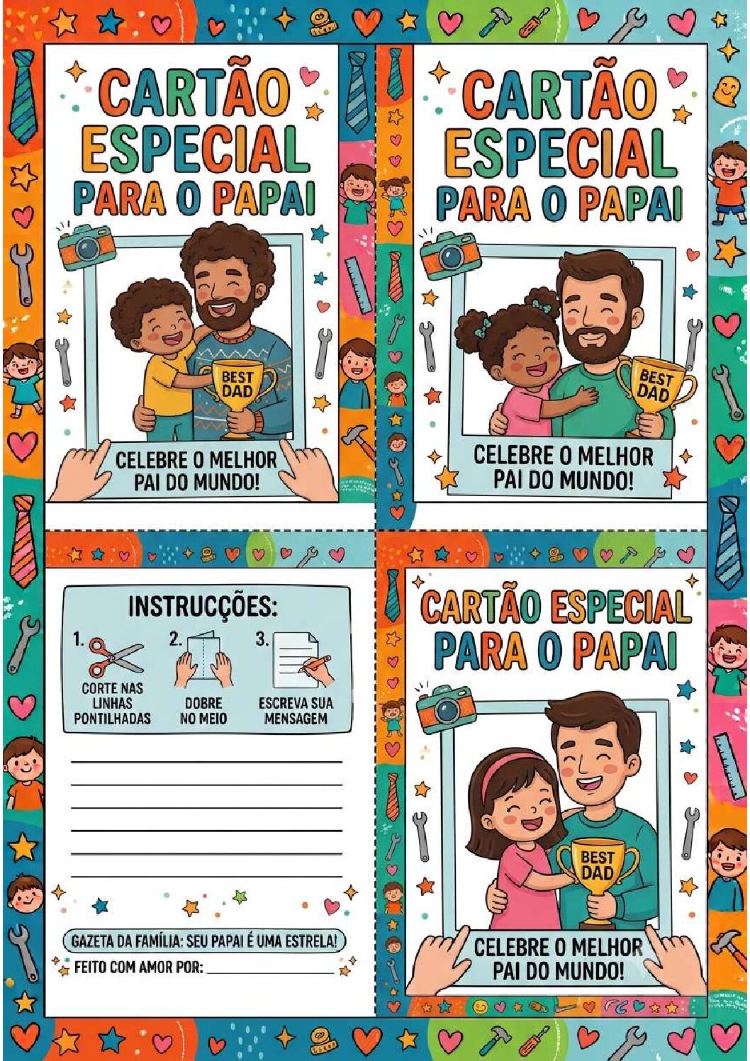 Kit de Atividades Dia dos Pais - Imagem 4